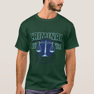 College-Hauptfach Kriminologie Junge T-Shirt