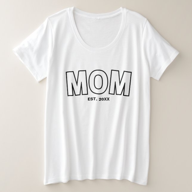 College Mom Année Art établi (Design devant)
