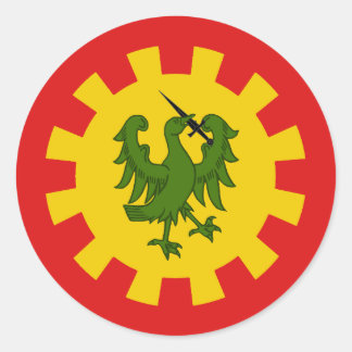 College of Saint Christina Populace Badge Runder Aufkleber