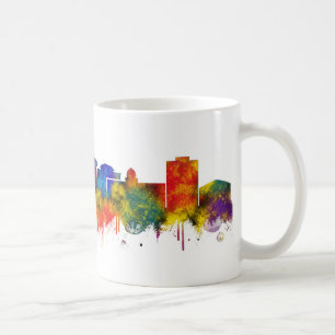 College Station Texas Skyline Kaffeetasse