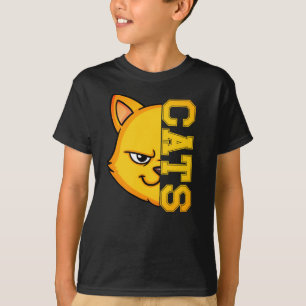 Collegiate Grumpy Cat – T-Shirt Édition Streetwear