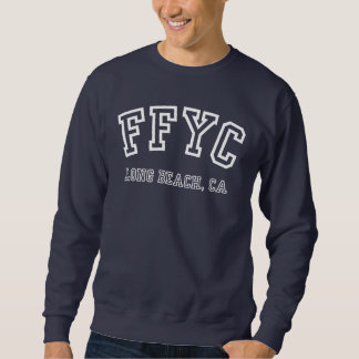 Collegiate White Homme's Crew Sweatshirt