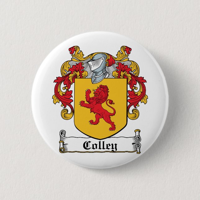 Colley Familienwappen Button (Vorderseite)