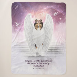 Collie Angel auf den Paradies für Hunde, Gedenkstä Sherpadecke