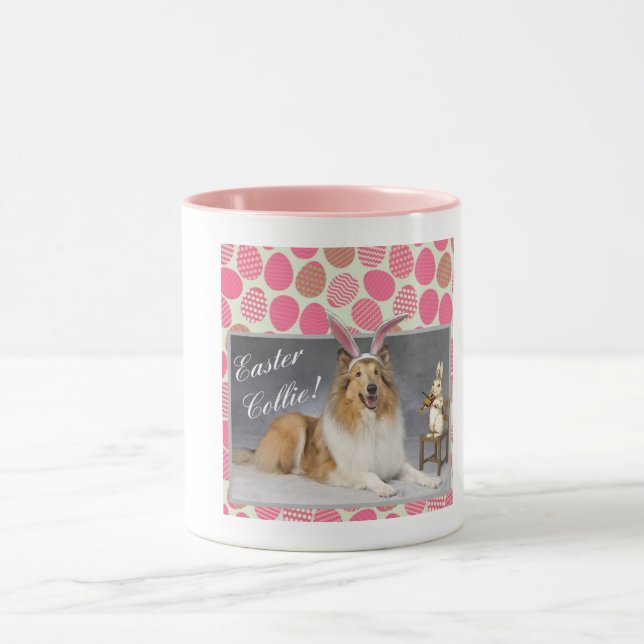 Collie Bunny Tasse (Zentrum)