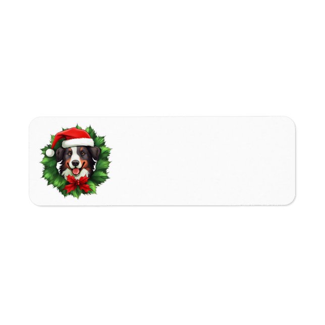 Collie Christmas Wreath (Vorne)