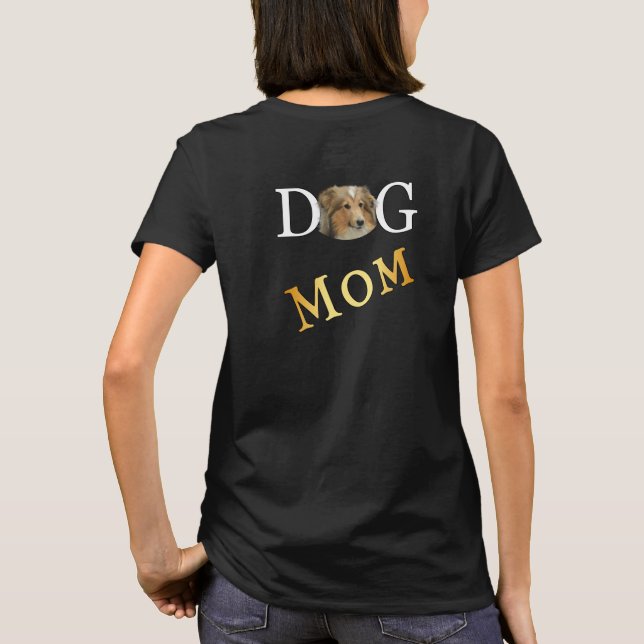 Collie Dog Mama 2 T-Shirt (Rückseite)