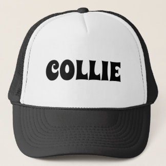 COLLIE DOG TRUCKER HAT TRUCKERKAPPE