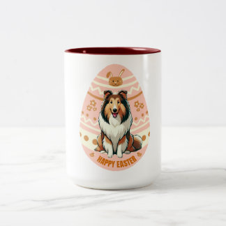 Collie Egg Zweifarbige Tasse