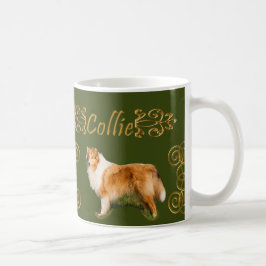 Collie-Eleganz Kaffeetasse