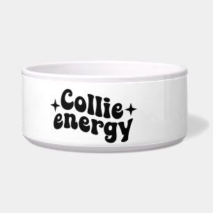 Collie Energy Keramik-Hundefutterschüssel Napf