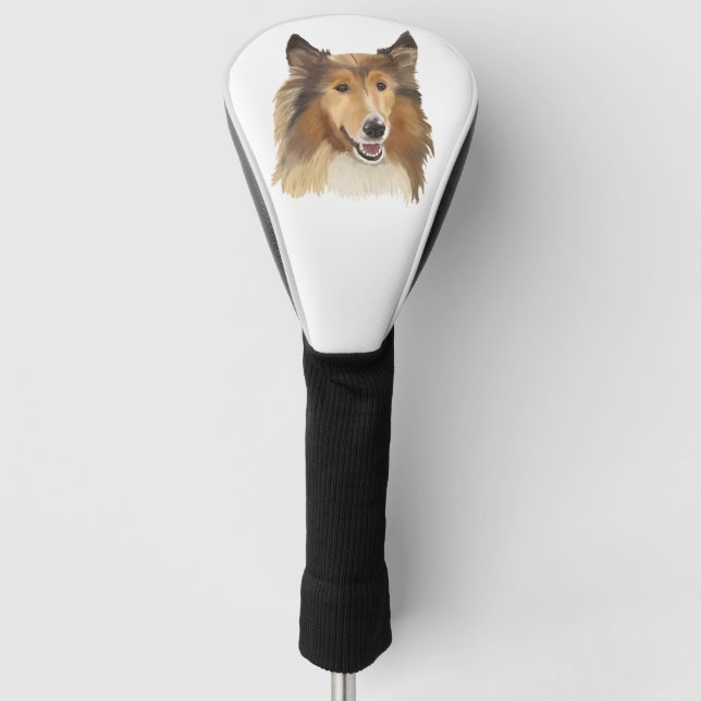 Collie Golf Headcover (Vorderseite)