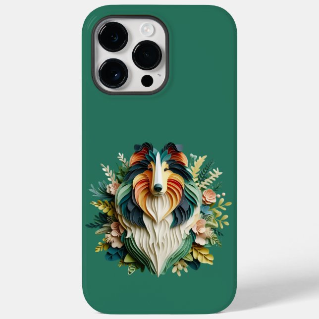 Collie Handy Case (Rückseite)
