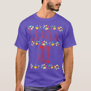 COLLIE I Liebe My Akita Dog Owner Mama Vater Welpe T-Shirt