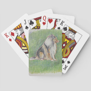 Collie Karten Spielkarten