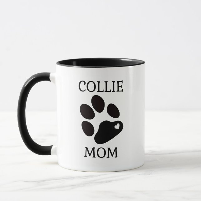 Collie-Mutter Tasse (Links)