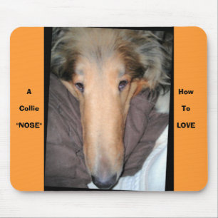 Collie NOSE. Mousepad
