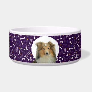 Collie Personalisiertes Foto & Name Hundeschale Napf