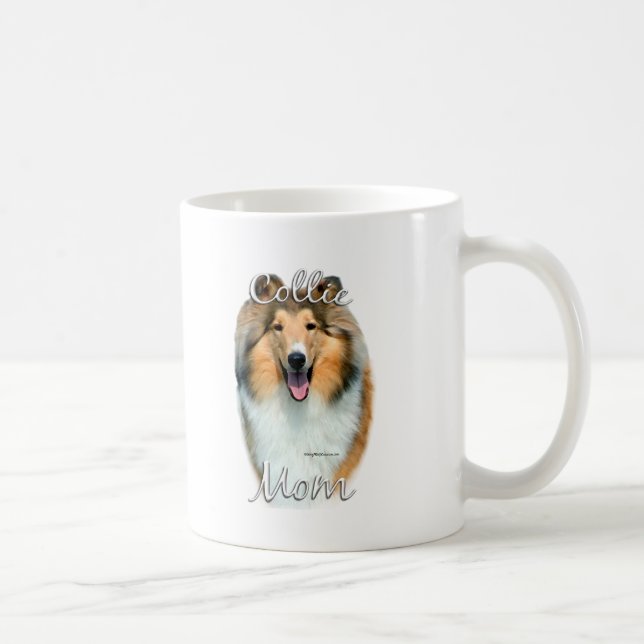 Collie (rau) Mama 2 Kaffeetasse (Rechts)