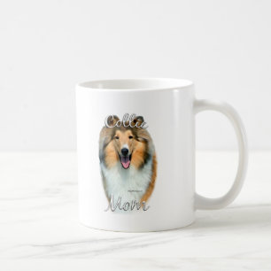 Collie-(raue) Mama 2 Kaffeetasse