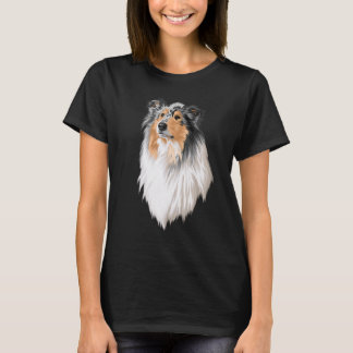 Collie Rough Collie Niedlich Dog Long Hair T-Shirt