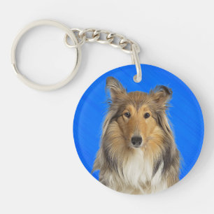 Collie Schlüsselanhänger