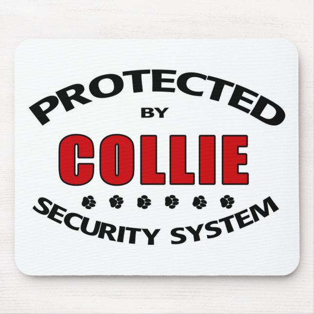 Collie Security Mousepad (Vorne)