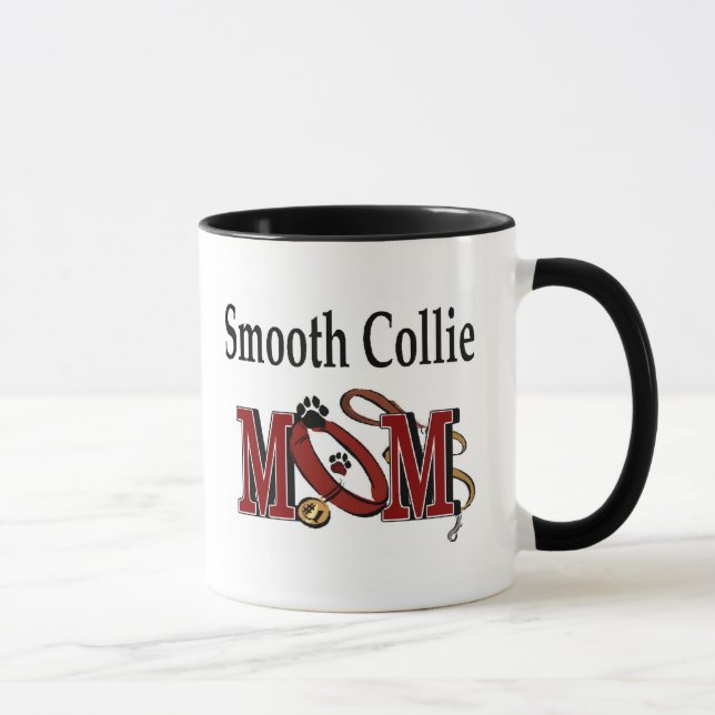 Collie Smooth Mama Tasse (Rechts)