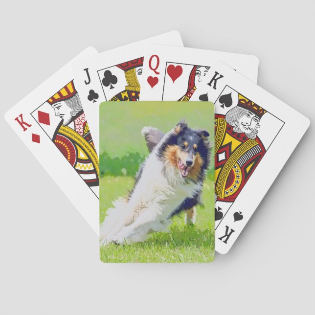 Collie Spielkarten (Rückseite)