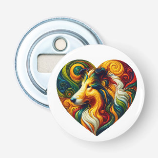 Collie Swirl Flaschenöffner