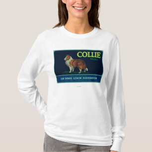 Collie-Zitrone LabelSan Dimas, CA T-Shirt