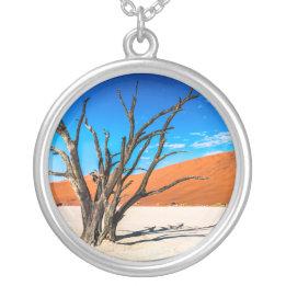 Collier Arbre mort à Deadvlei, Namibie