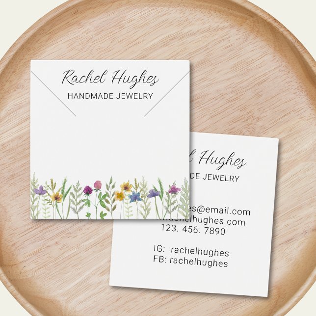 Collier Bijoux Floral Display Card (Créateur téléchargé)