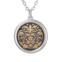 Collier d'artisanat damascène