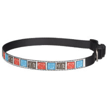 Collier de chien de logo d'AHS grand