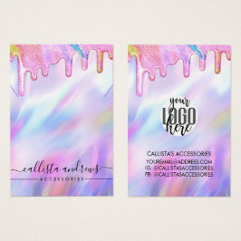 Collier Logo Unicorn Holographic Parties scintilla