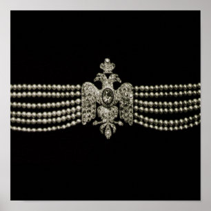 Collier rose Cartierr ~ Imprimer / Poster