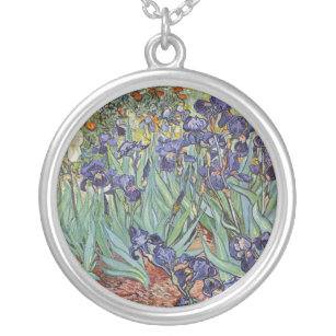 Collier Van Gogh Irises Peinture impressionniste