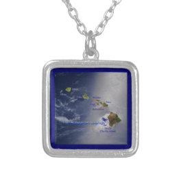 Collier Vue sur les îles Hawaiiennes