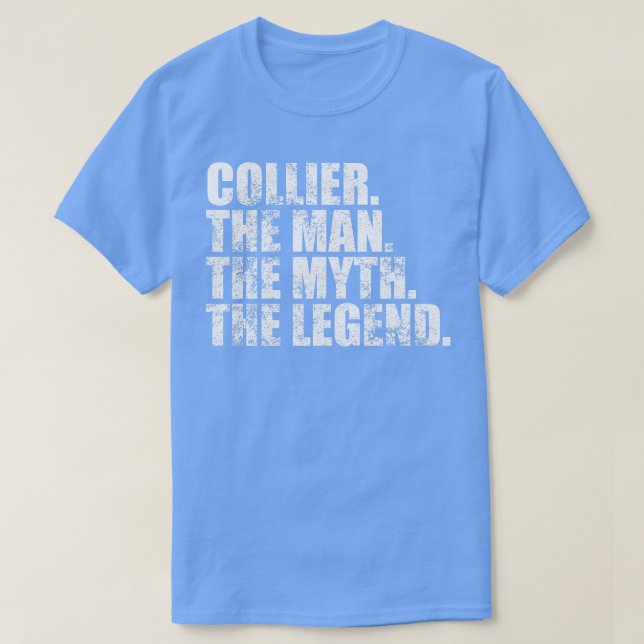 CollierCollier Familienname Collier Nachname Colli T-Shirt (Design vorne)