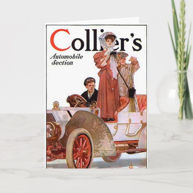 Collier's 1907 - J.C. Leyendecker, Illustrator Karte (Vorderseite)