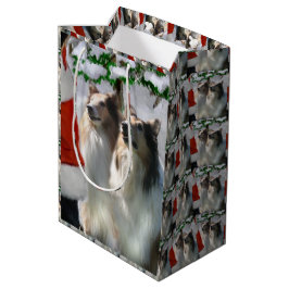 Colliese und Weihnachten Mittlere Geschenktüte