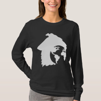 ColliesWithoutBorders weißes Logo T-Shirt