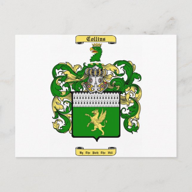Collins (Englisch) Postkarte (Vorderseite)