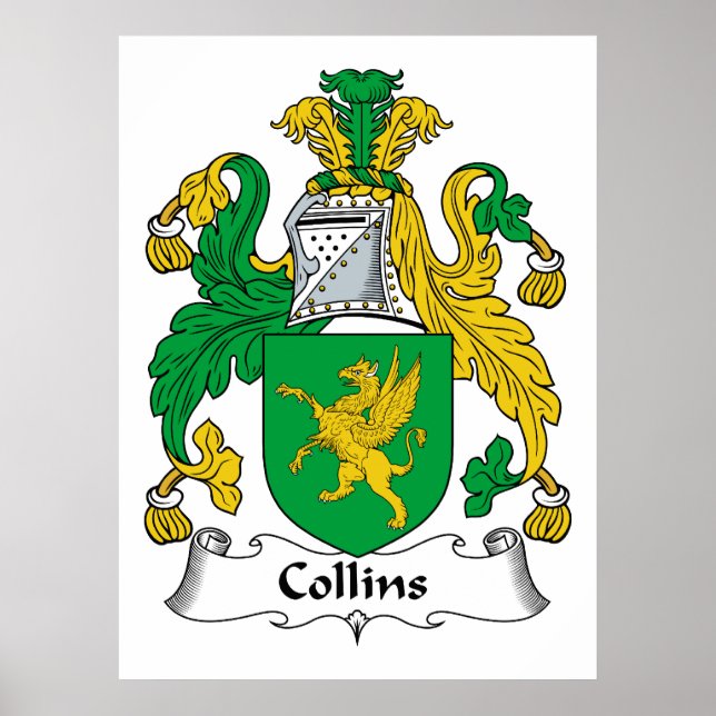 Collins Familienwappen Poster (Vorne)