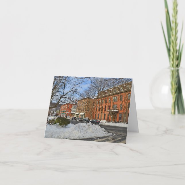 Collinsville Connecticut Notecard Karte (Vorderseite)