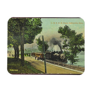 Collinsville Depot Magnet