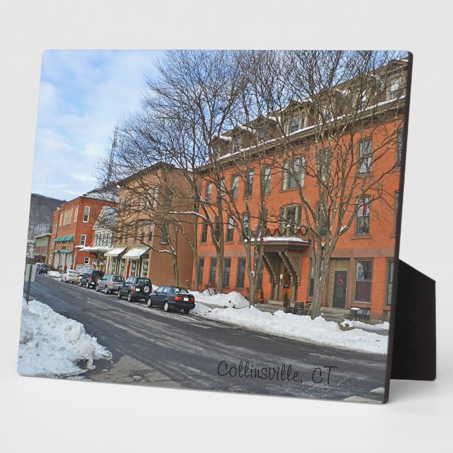 Collinsville Plaque Fotoplatte (Seite)