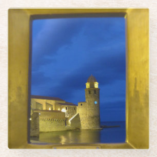 Collioure Lighthouse Glasuntersetzer