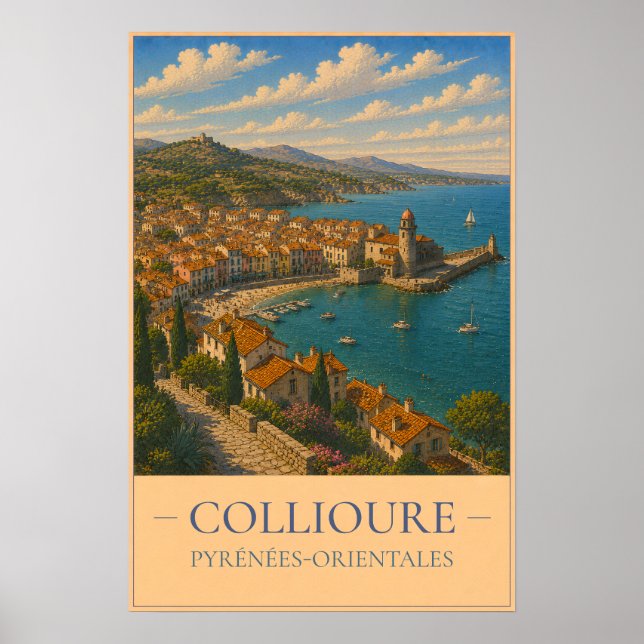 Collioure Poster (Vorne)